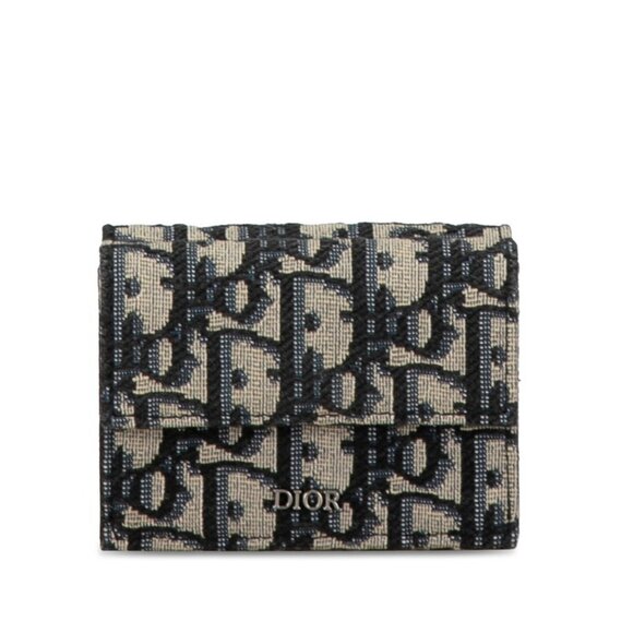 DIOR Beige Leather Wallet - Picture 1 of 9